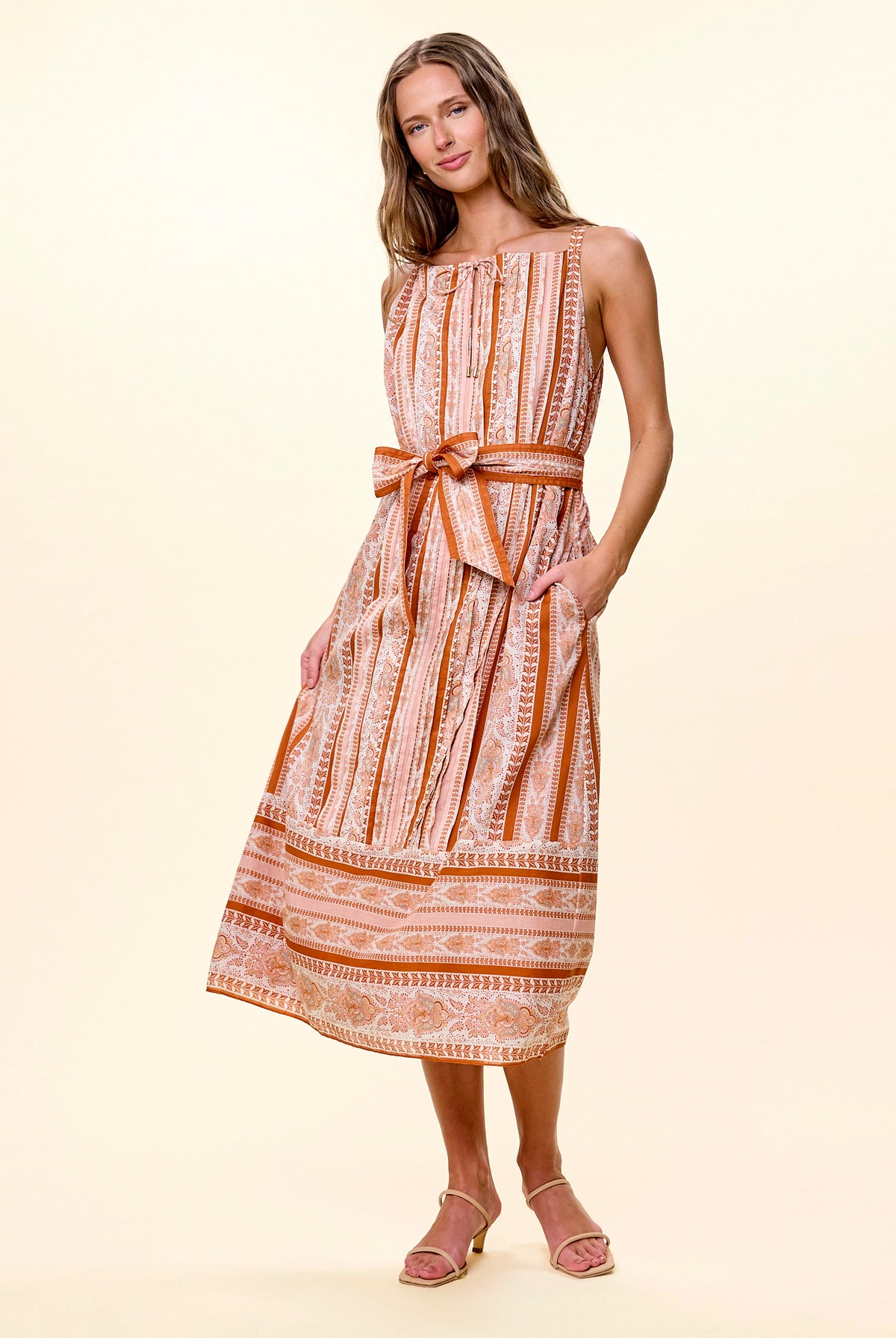CATALAN MIDI DRESS